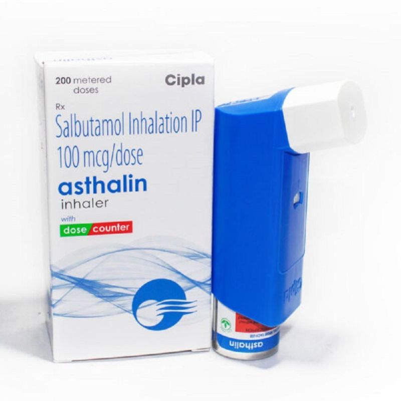 White Plastic Asthalin Inhaler, for Asthma