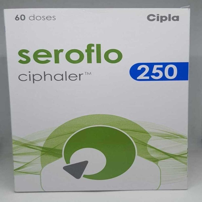 Seroflo Ciphaler 250mg, for Asthma, Hospital, Clinical