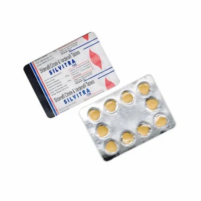 Silvitra Tablet 120mg Tablets, Packaging Type : Box