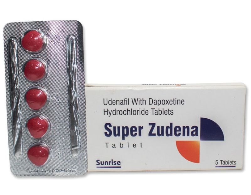 White Super Zudena Tablets, Grade : Medicine Grade