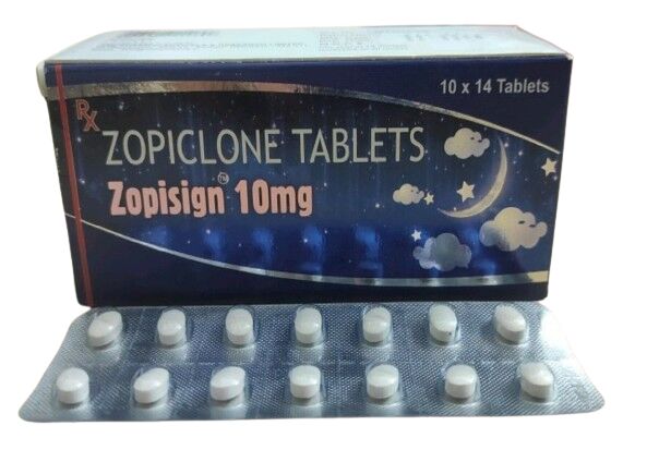 Zopalin Zopiclone Tablets 10mg, Packaging Type : Box