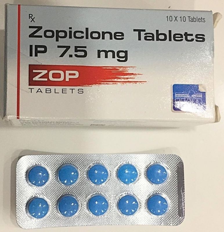 Zopiclone Tablets, Packaging Type : Box