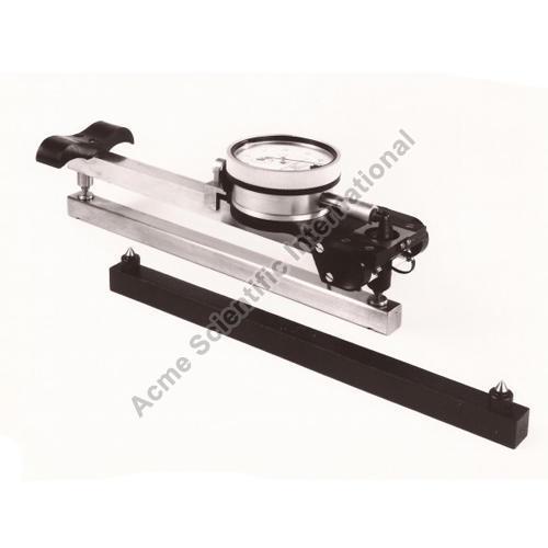 Steel Demountable Mechanical Strain Gauge, for Pressure Sensor, Color : Black, Silver