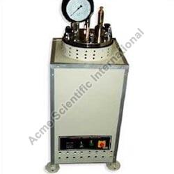 Vertical Semi Automatic Stainless Steel Laboratory Cement Autoclave