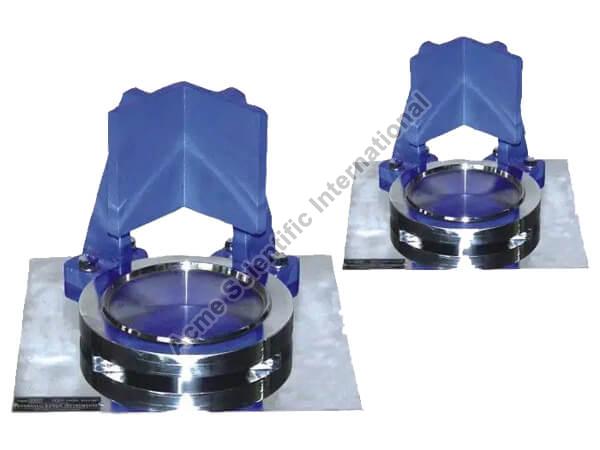 Blue Polished Mild Steel Vertical Capping Set