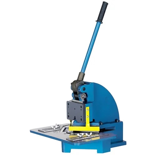 Sandeep Blue Manual 50 Kg Mild Steel Notching Machine, for Industrial, Certification : ISI Certified