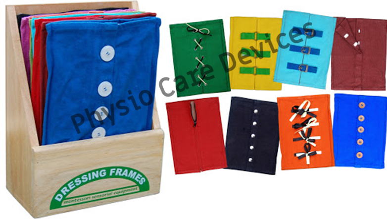  0-10kg Plastic Dressing Board Set, for Occupational Therapy