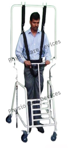 10-20 Kg Polished Steel Universal Paraplegia Walker, for Home, Hospitals, Personal, Physiotherapy