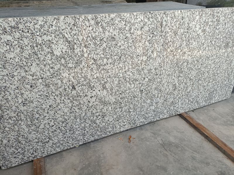 Polished Marble P White Granite Slab, for Flooring, Size : Multisizes