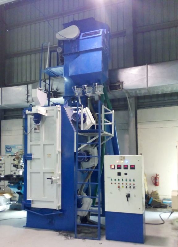 Spinner Hanger Shot Blasting Machine, Width : 3000 mm