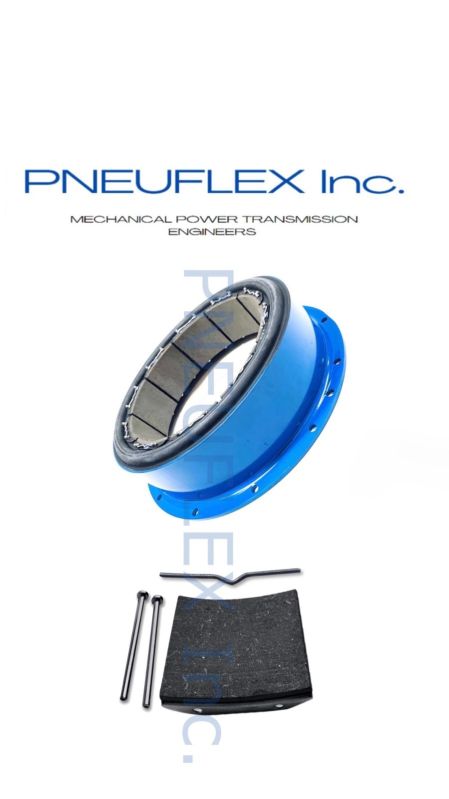 Pneuflex Inc Pneumatic Drum Clutches, Size : 4cb-40cb
