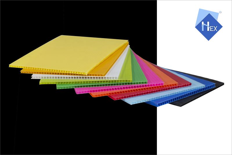 All HEX Corona Treated Plastic Sunpack Sheet, for Advertising, Size : 6/4, 8/4, Custom