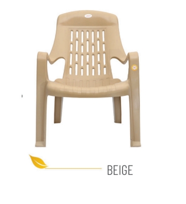 Max Beige Durable Plastic Chair, for Tutions, Home, Feature : Light Weight, Excellent Finishing, Comfortable