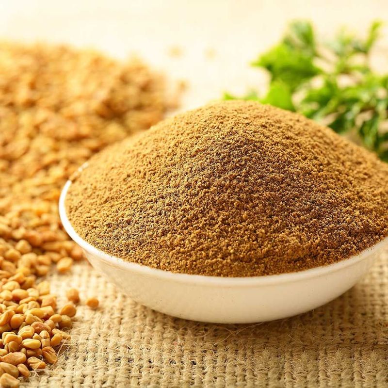 Raw Organic Fenugreek Powder, For Cooking, Shelf Life : 6 Months