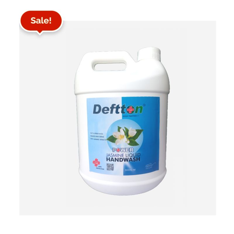 5 Litre Deftton Jasmine Hand Wash Liquid