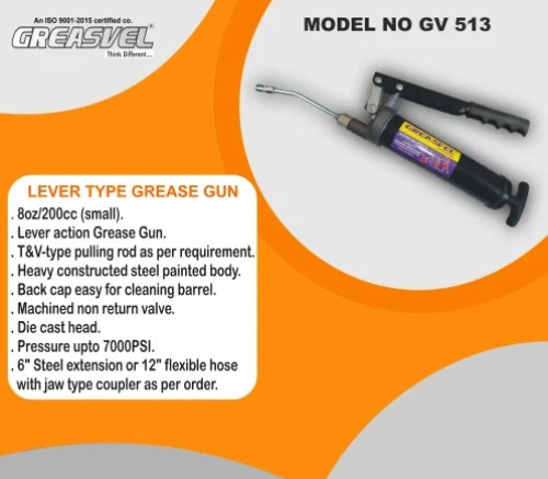GV 513 Grease Gun Lever, for Lubrication Equipment