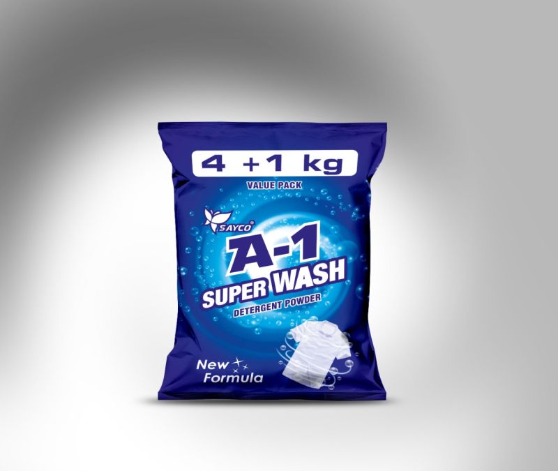 SAYCO A-1 Super Wash Detergent Powder, Purity : 99.9%