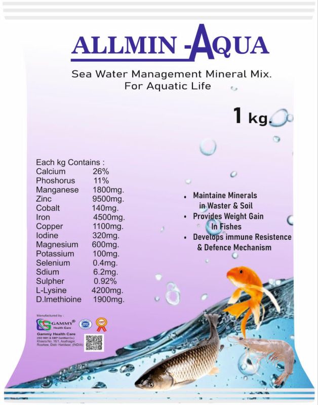 Liquid Allmin-Aqua Sea Water Mineral Mix