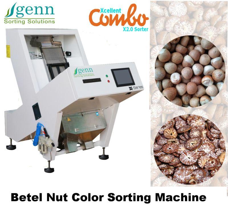 50HZ 500-1000kg Pneumatic Betel Color Sorting Machine, for Food Industry