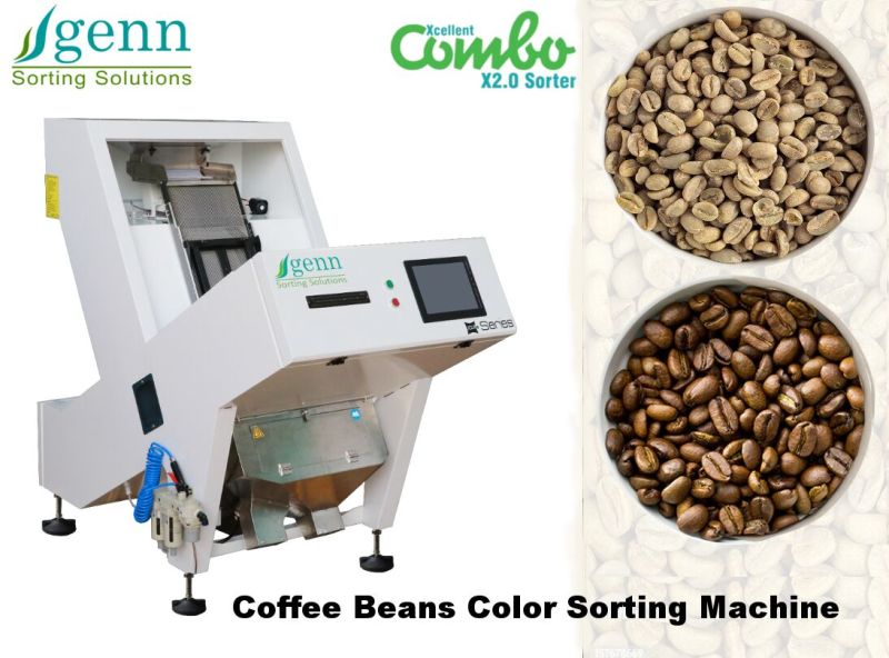 GENN Coffee Color Sorter Machine, for Food Industry