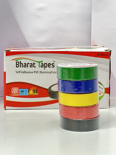 Bharat Self Adhesive PVC Electrical Insulation Tape