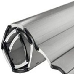 Grey Aluminium Extruded Shutter Sections, Size : Standard