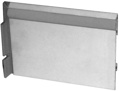 Grey Aluminium Extruded Skirting Profiles, For Industrial, Size : Standard