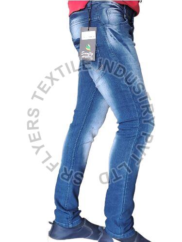 Sunfly Mens Dobby Denim Jeans, Size : 28, 30, 32, 34, 36, 38