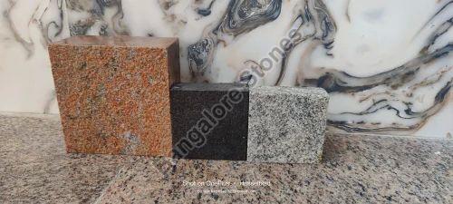 Polished Granite Box Cut Cobblestone, Color : Multicolor