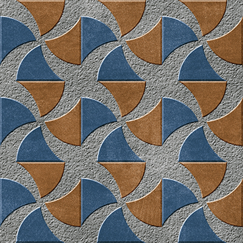 Multicolor 10002 Digital Vitrified Parking Tile, for Outdoor Indoor, Size : 300X300 MM