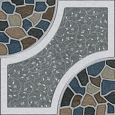 Multicolor 19013 Digital Vitrified Parking Tile, for Outdoor Indoor, Size : 300X300 MM