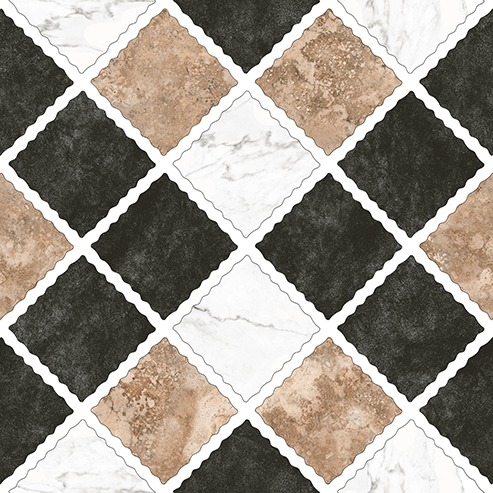 Multicolor 7010 Digital Vitrified Parking Tile, for Outdoor Indoor, Size : 300X300 MM