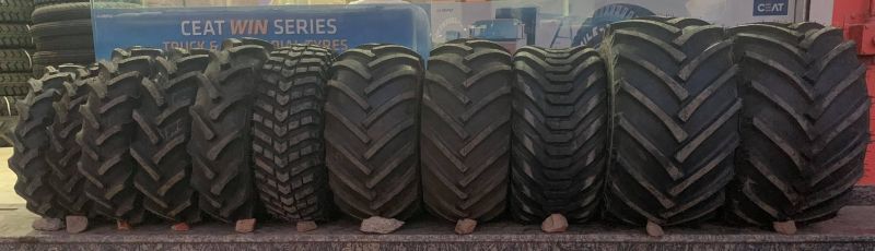 Black Rubber Tractor Tyres