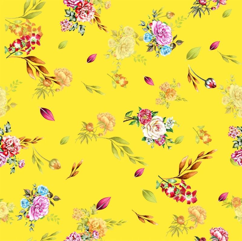 Georgette Digital Print Fabric