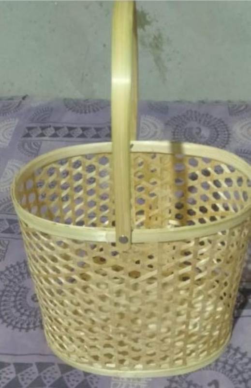 Hand made Bamboo Gift Hamper basket