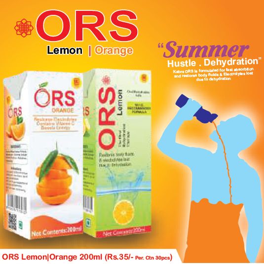 ORS Drink, Packaging Size : 200ml