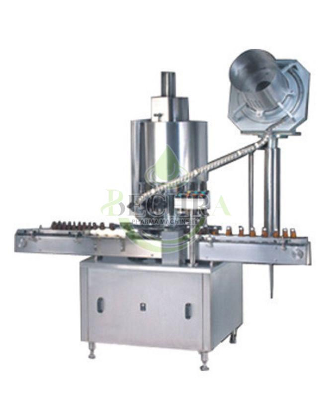 Silver Automatic Multi Head Screw Capping Machine, For Industrial Use