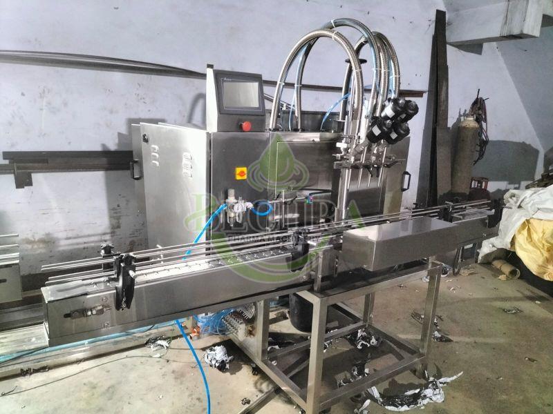 Silver Automatic Viscous Filling Machine, for Industrial Use