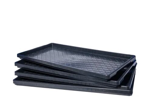 Black Thanushree PVC Paddy seedling trays, Size : 24*12*20