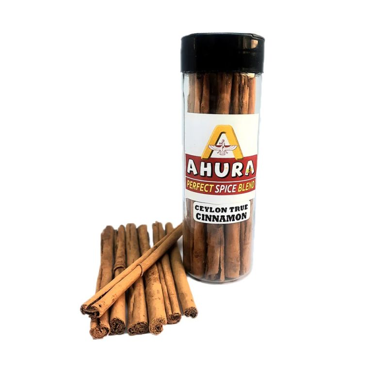 Ahura Natural Ceylon True Cinnamon Sticks, Packaging Size : 50gm