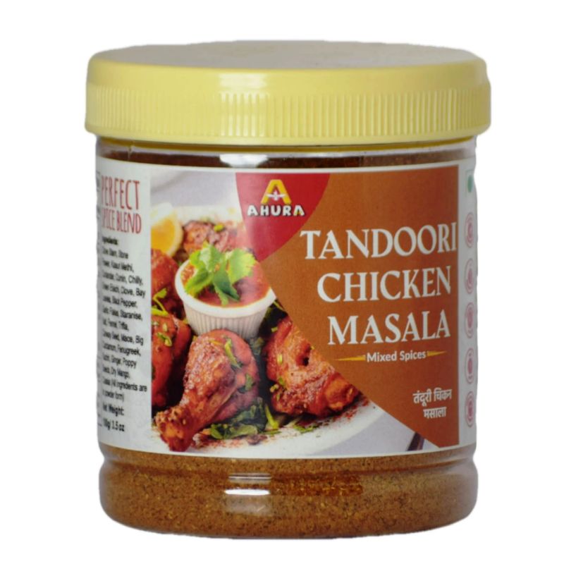 Ahura Tandoori Chicken Masala, Packaging Type : Plastic Container