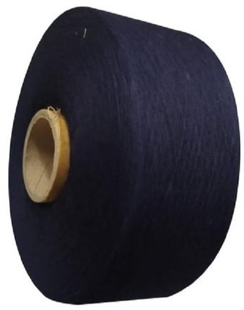 Black Recycled Cotton Yarn, for Knitting, Embroidery, Weaving, Packaging Type : Roll