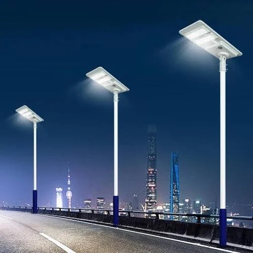 All in One Solar Street Lights, for Road, Garden, Hotel, Dimension : 150x140x80mm