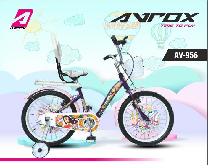 Neon Av-956 Avrox Noddy Kids Bicycle, Frame Material : Steel Frame