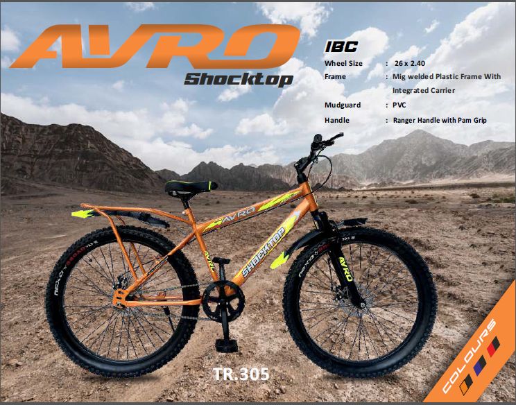 TR.305 Avro Shocktop IBC Kids Bicycle, Frame Material : Steel