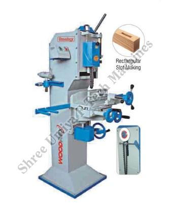 Semi Automatic Stainless Steel Chain Mortising Machine, for Wood Industry