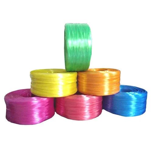 Multicolor Plain Colored Plastic Twine, Packaging Type : Roll