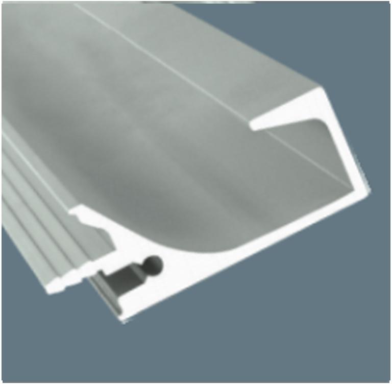 Sliver Aluminum EAP-CN-063 Aluminium Extrusion Profile, for Building Use, Shape : Rectangle