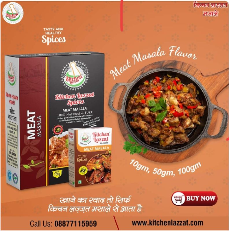Organic Meat Masala, for Spices