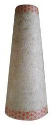Brown Red Star Textile Paper Cone